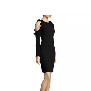 Black Halo Rocco Cold Shoulder Sheath Dress